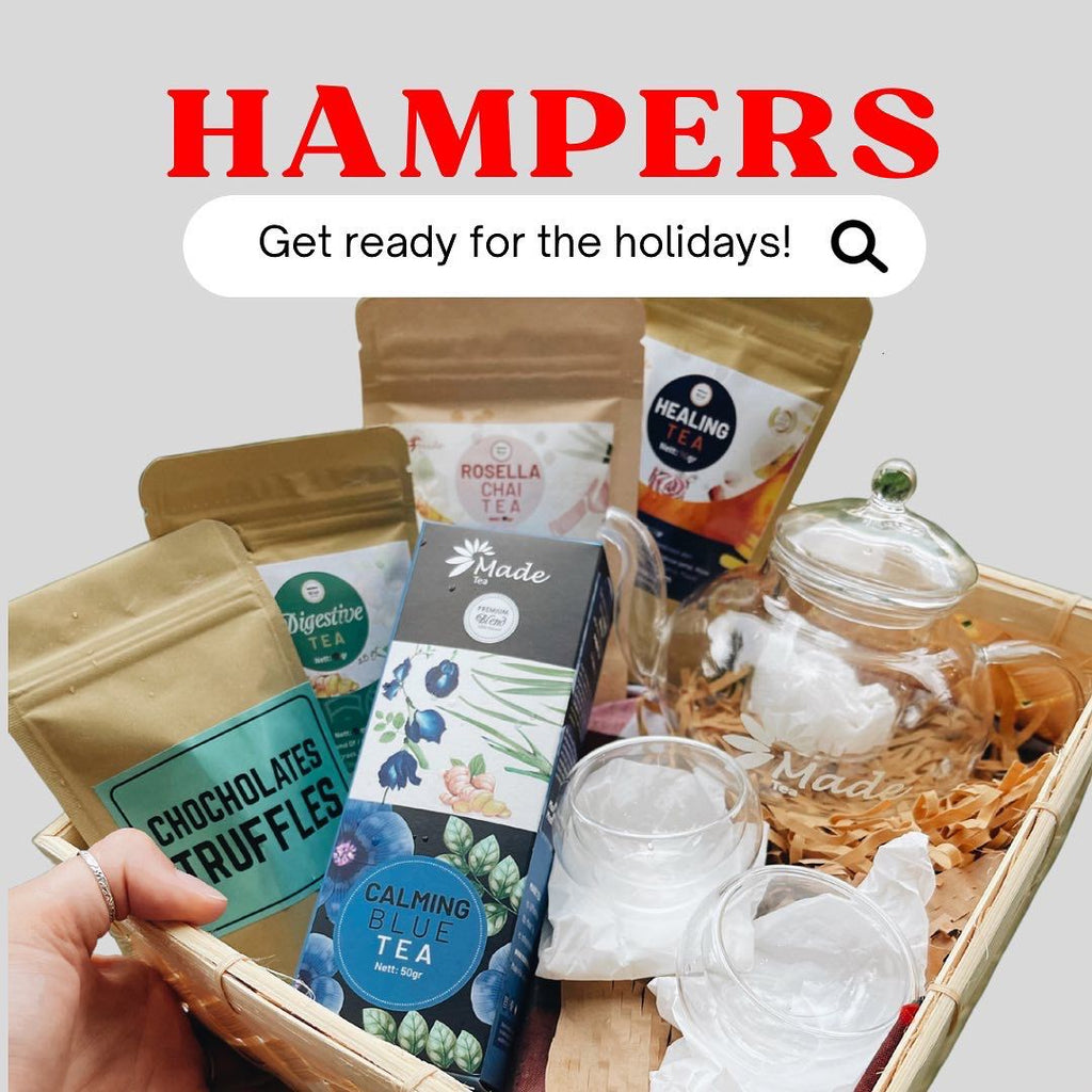 Get ready for the holidays with our EXCLUSIVE Christmas Hampers!